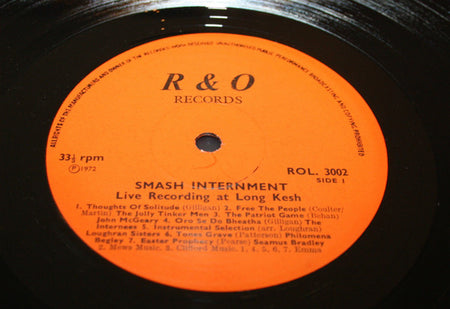 Various : Smash Internment And Injustice - Live Recording In Long Kesh (LP, Album)