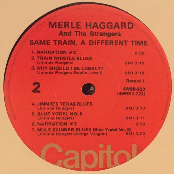 Merle Haggard : Same Train, A Different Time (2xLP, Album, Gat)