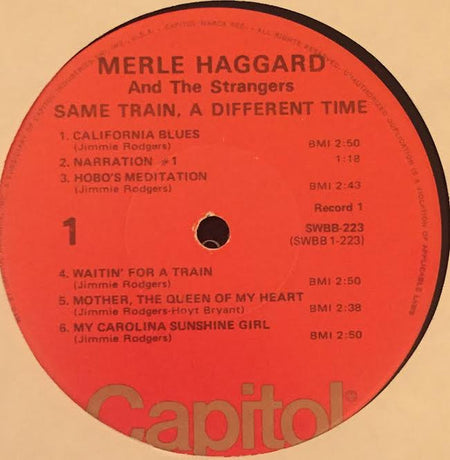 Merle Haggard : Same Train, A Different Time (2xLP, Album, Gat)