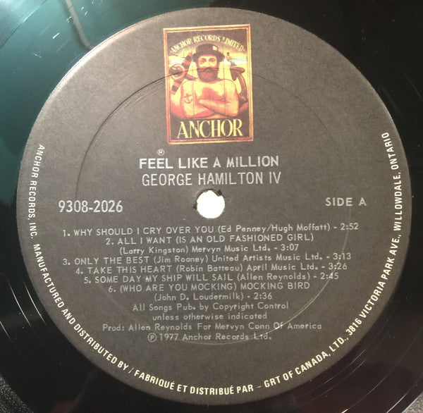 George Hamilton IV : Feel Like A Million (LP, Album)