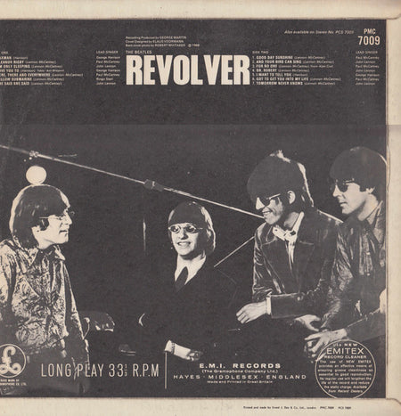 The Beatles : Revolver (LP, Album, Mono, E. )