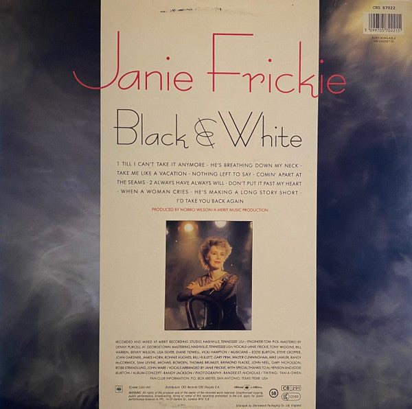 Janie Fricke : Black & White (LP, Album)