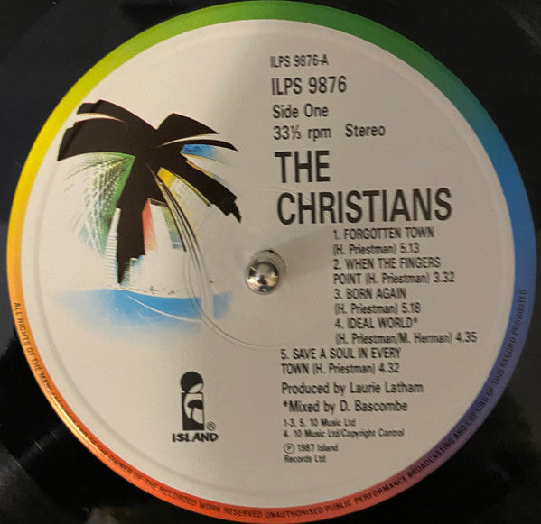 The Christians : The Christians (LP, Album, Gat)