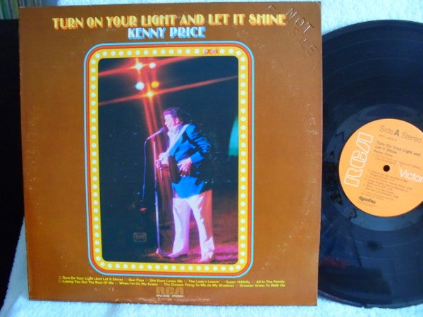 Kenny Price : Turn Your Light And Let It Shine (LP, Album)