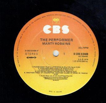 Marty Robbins : The Performer (LP, Album)