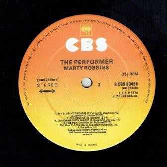 Marty Robbins : The Performer (LP, Album)