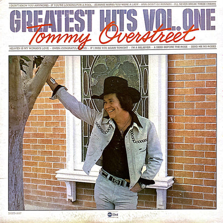 Tommy Overstreet : Greatest Hits Vol. One (LP, Album, Comp)