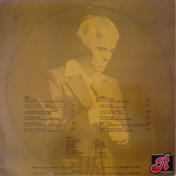 Roy Drusky : Night Flying (LP, Album)