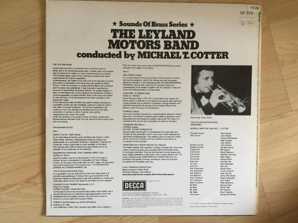 The Leyland Motors Band Conducted By Michael T. Cotter : The Leyland Motors Band (LP, Album)