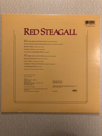 Red Steagall : Red Steagall (LP, Album, Pic)