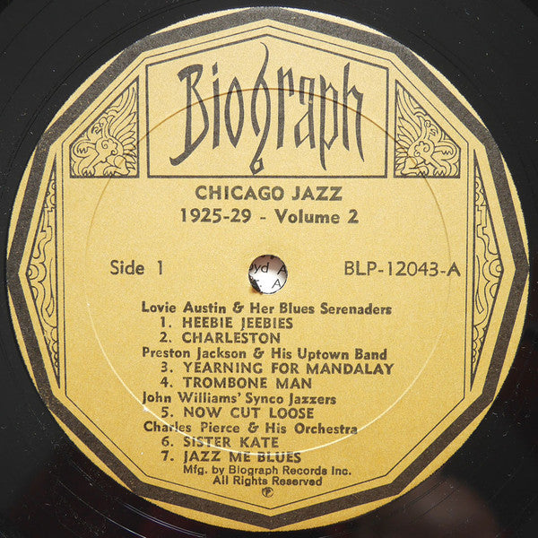 Various : Chicago Jazz 1925-1929, Volume 2 (LP, Comp)