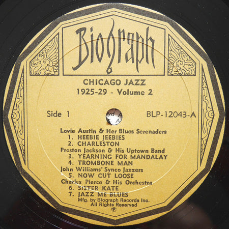 Various : Chicago Jazz 1925-1929, Volume 2 (LP, Comp)