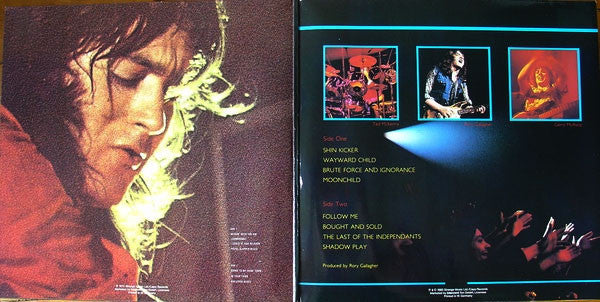 Rory Gallagher : Live! In Europe / Stage Struck (LP, Album + LP, Album + Comp)