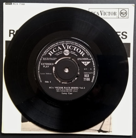 Leroy Carr : RCA Victor Race Series Vol.2 (7", EP)