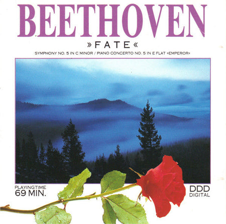Ludwig van Beethoven : "Fate" Symphony No. 5 In C Minor / Piano Concerto No. 5 In E Flat "Emperor" (CD, Comp)