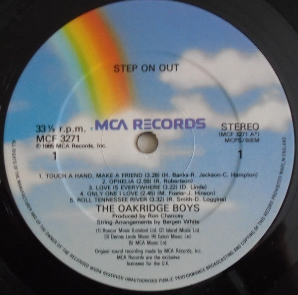 The Oak Ridge Boys : Step On Out (LP, Album)