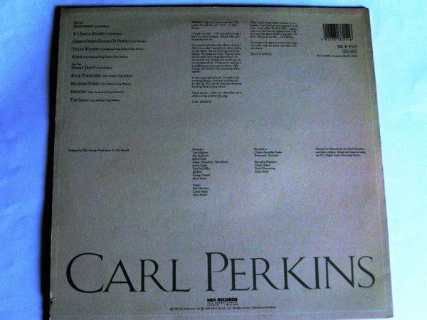 Carl Perkins : Carl Perkins (LP, Album)