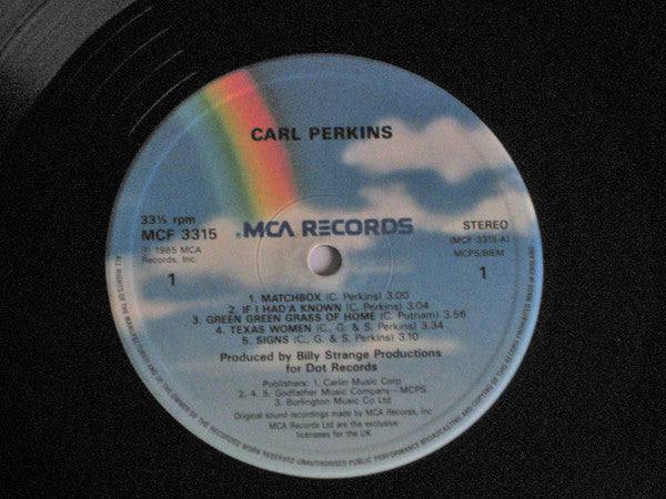 Carl Perkins : Carl Perkins (LP, Album)