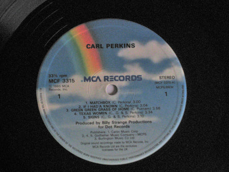 Carl Perkins : Carl Perkins (LP, Album)