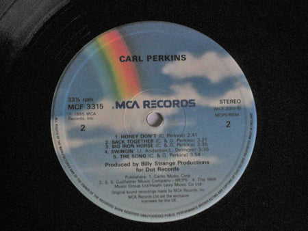 Carl Perkins : Carl Perkins (LP, Album)