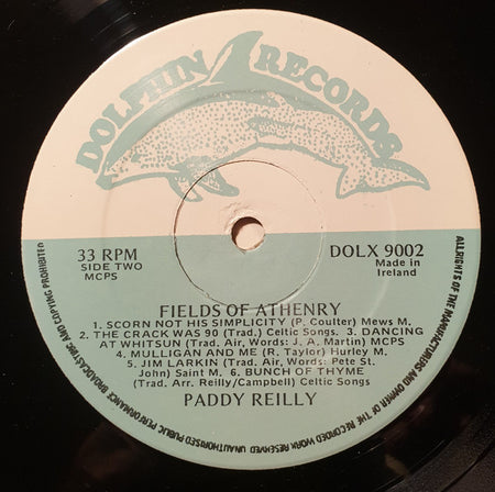 Paddy Reilly : The Fields of Athenry (LP, Album)