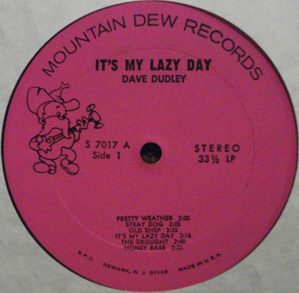 Dave Dudley : It's My Lazy Day (LP, Album, RE)