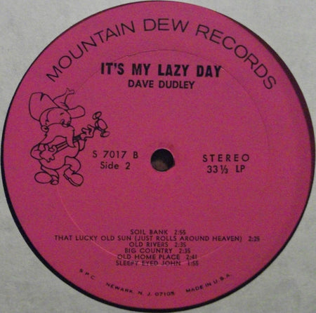 Dave Dudley : It's My Lazy Day (LP, Album, RE)