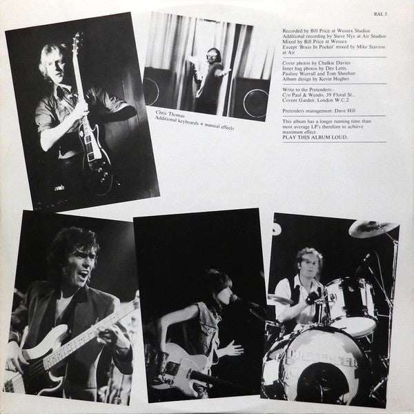 Pretenders* : Pretenders (LP, Album, RE, SNA)