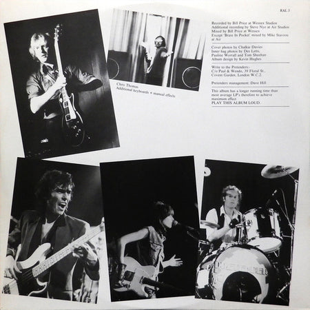 Pretenders* : Pretenders (LP, Album, RE, SNA)