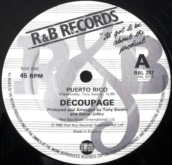 Decoupage : Puerto Rico (12")