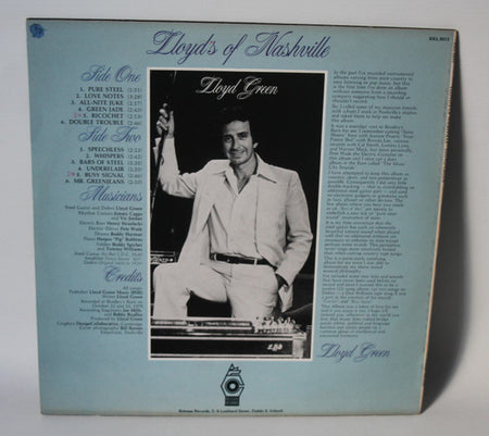 Lloyd Green : Lloyd's Of Nashville (LP, Album)
