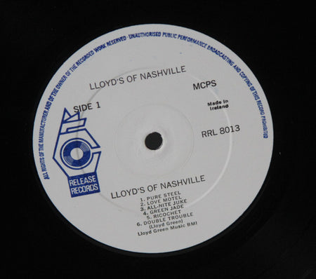 Lloyd Green : Lloyd's Of Nashville (LP, Album)