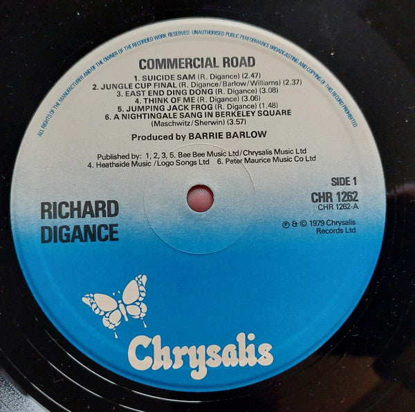 Richard Digance : Commercial Road (LP)