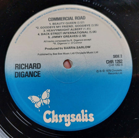 Richard Digance : Commercial Road (LP)