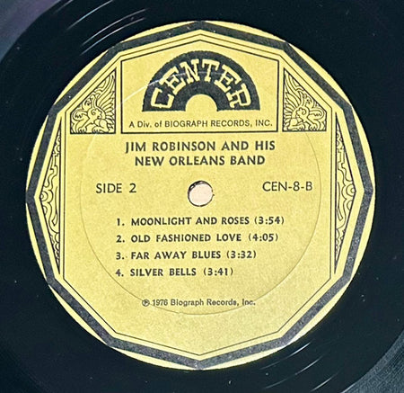 Jim Robinson And His New Orleans Band* : Jim Robinson And His New Orleans Band (LP, Album, RE)