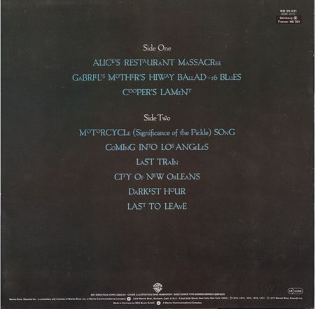 Arlo Guthrie : The Best Of Arlo Guthrie (LP, Comp, RE)