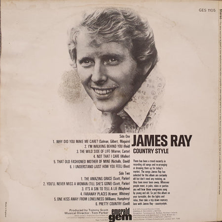 James Ray (4) : Country Style (LP, Album)