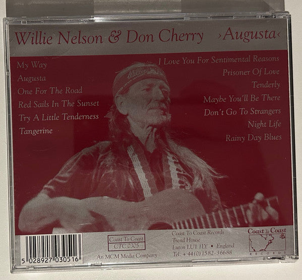 Willie Nelson & Don Cherry (2) : Augusta (CD, Album)