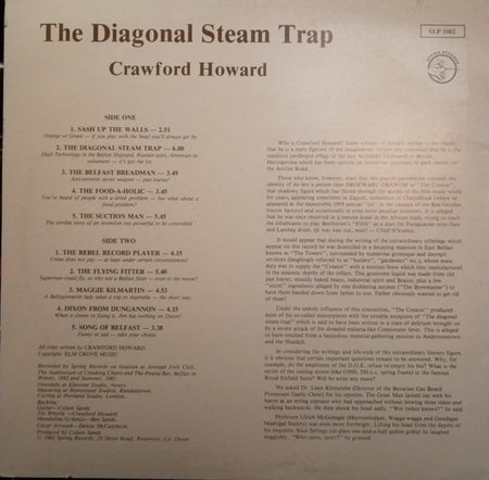 Crawford Howard : The Diagonal Steam Trap (LP)