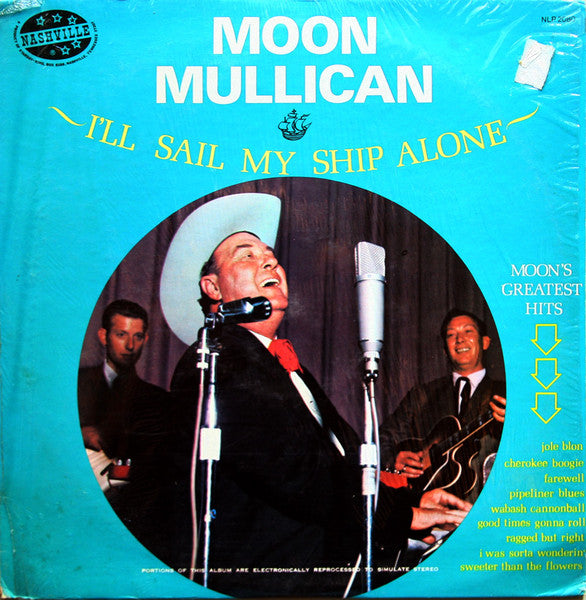 Moon Mullican : I'll Sail My Ship Alone (LP, Comp)