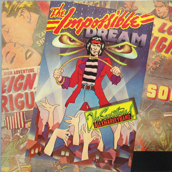 The Sensational Alex Harvey Band : The Impossible Dream (LP, Album, RE, Sin)