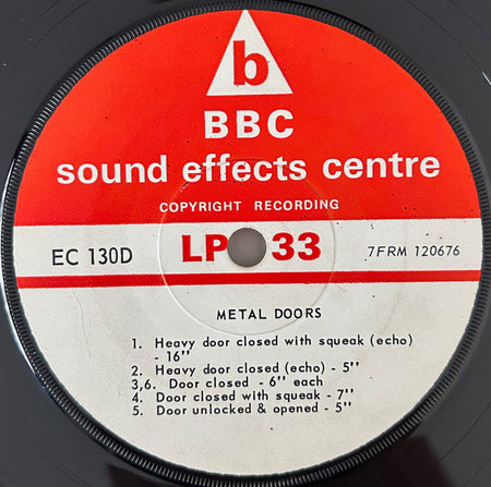No Artist : Metal Doors (7")