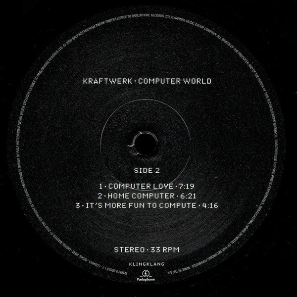 Kraftwerk : Computer World (LP, Album, RE, RM, RP)