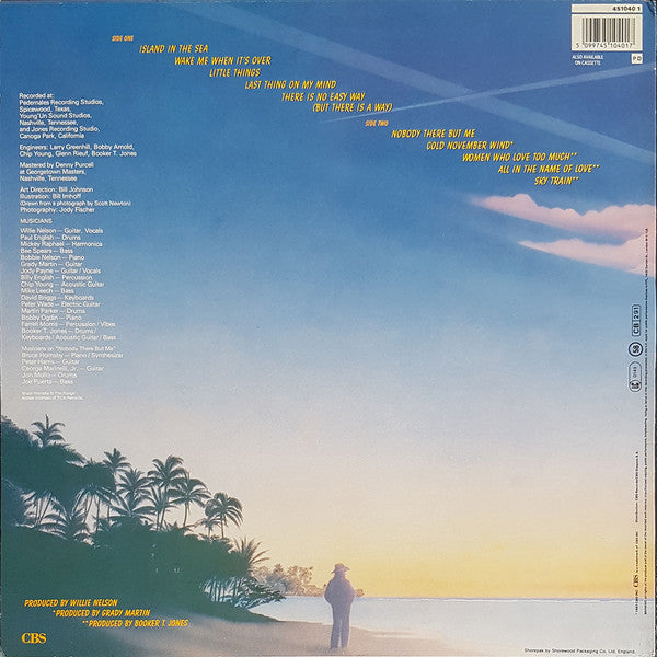 Willie Nelson : Island In The Sea (LP, Album)