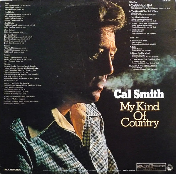 Cal Smith : My Kind Of Country (LP, Album)