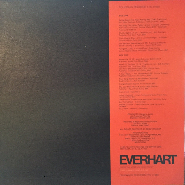 Bob Everhart : Everhart (LP, Album)