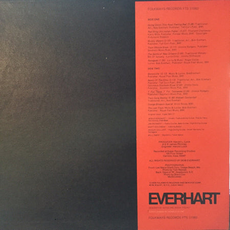 Bob Everhart : Everhart (LP, Album)