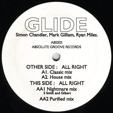 Glide : All Right (12")