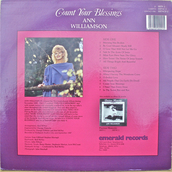 Ann Williamson : Count Your Blessings (LP, Album)
