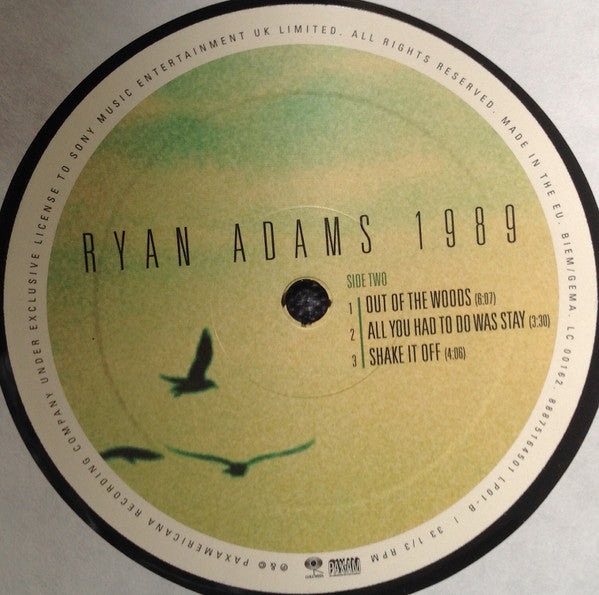 Ryan Adams : 1989 (2xLP, Album)